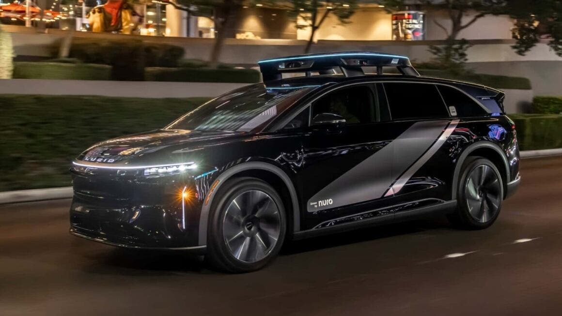 Lucid Gravity robotaxi