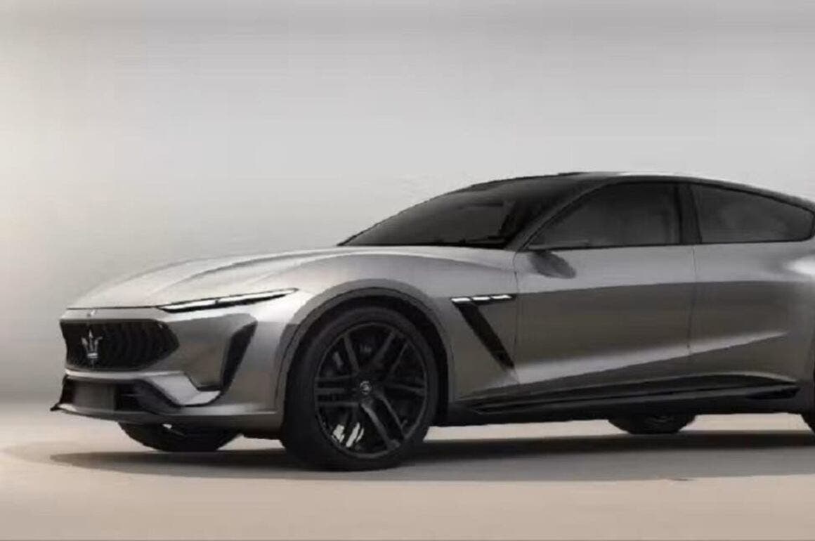 Maserati Levante render