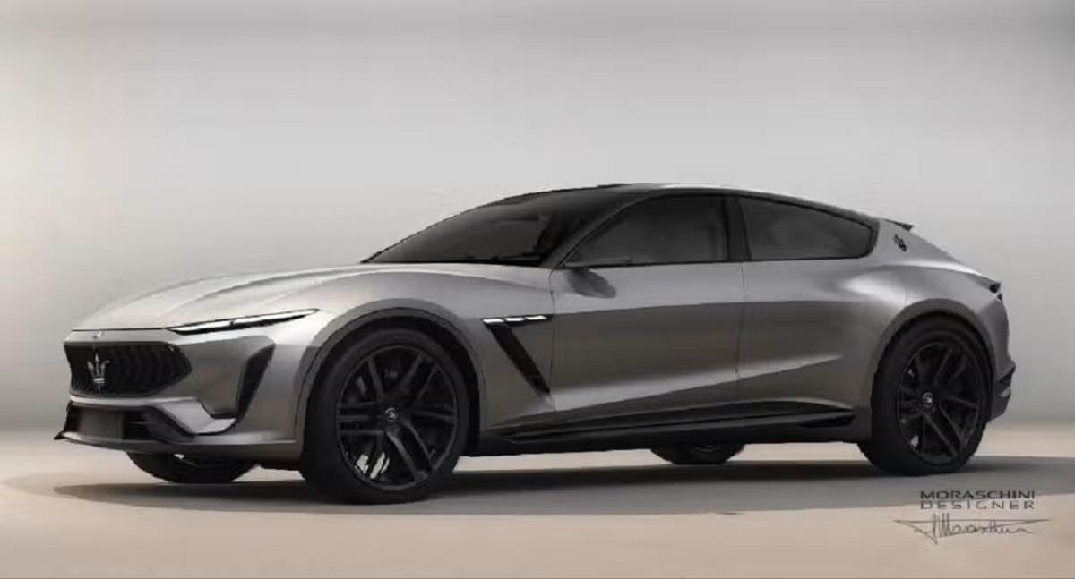 Maserati Levante render