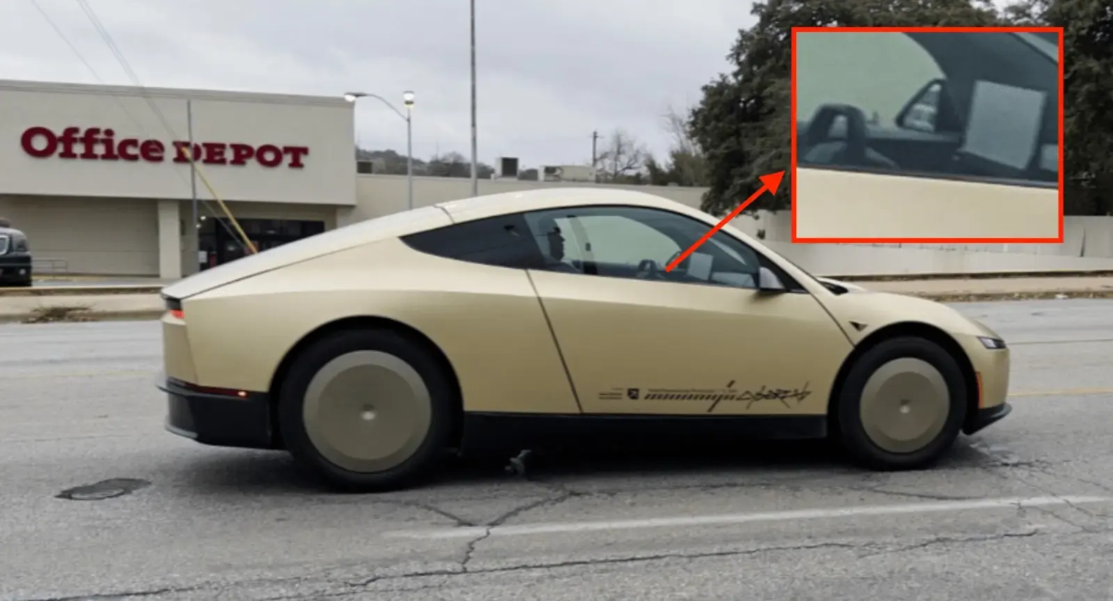 Tesla Cybercab austin