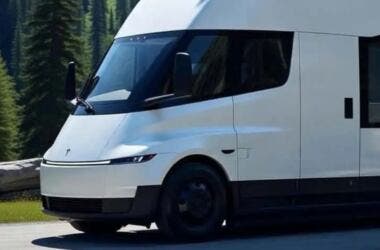 Tesla Semi RV render