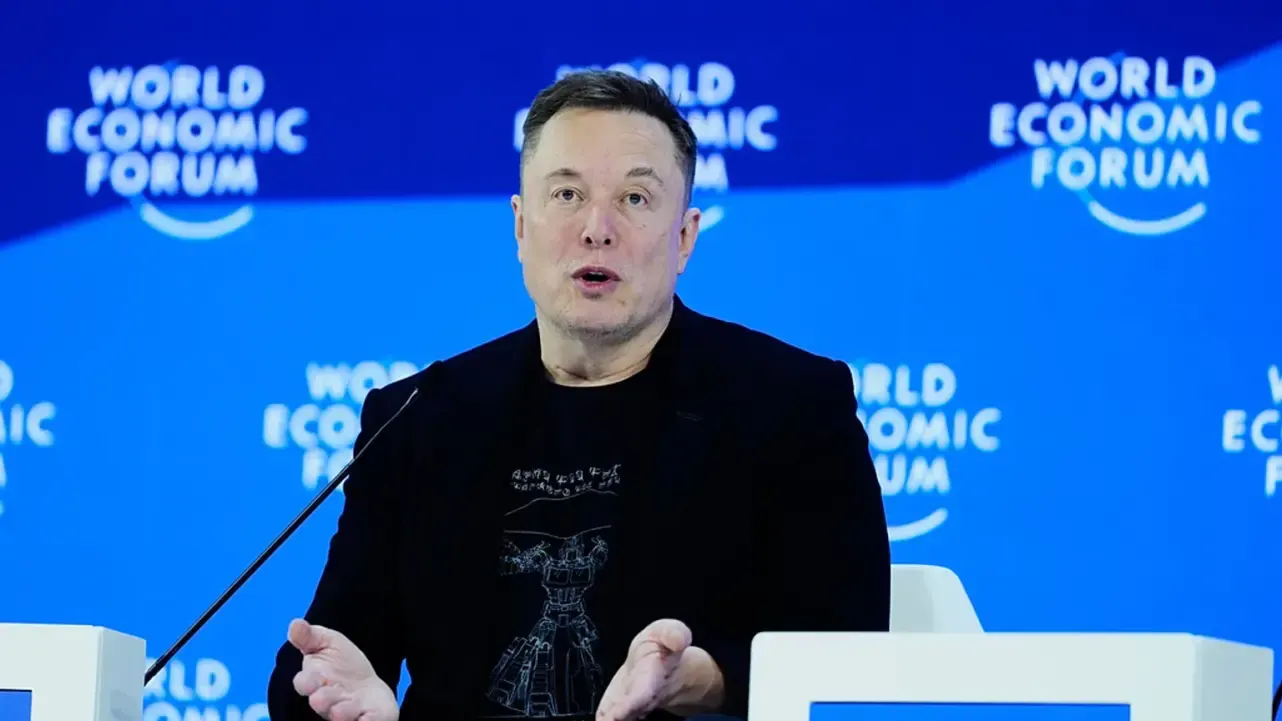 elon musk davos