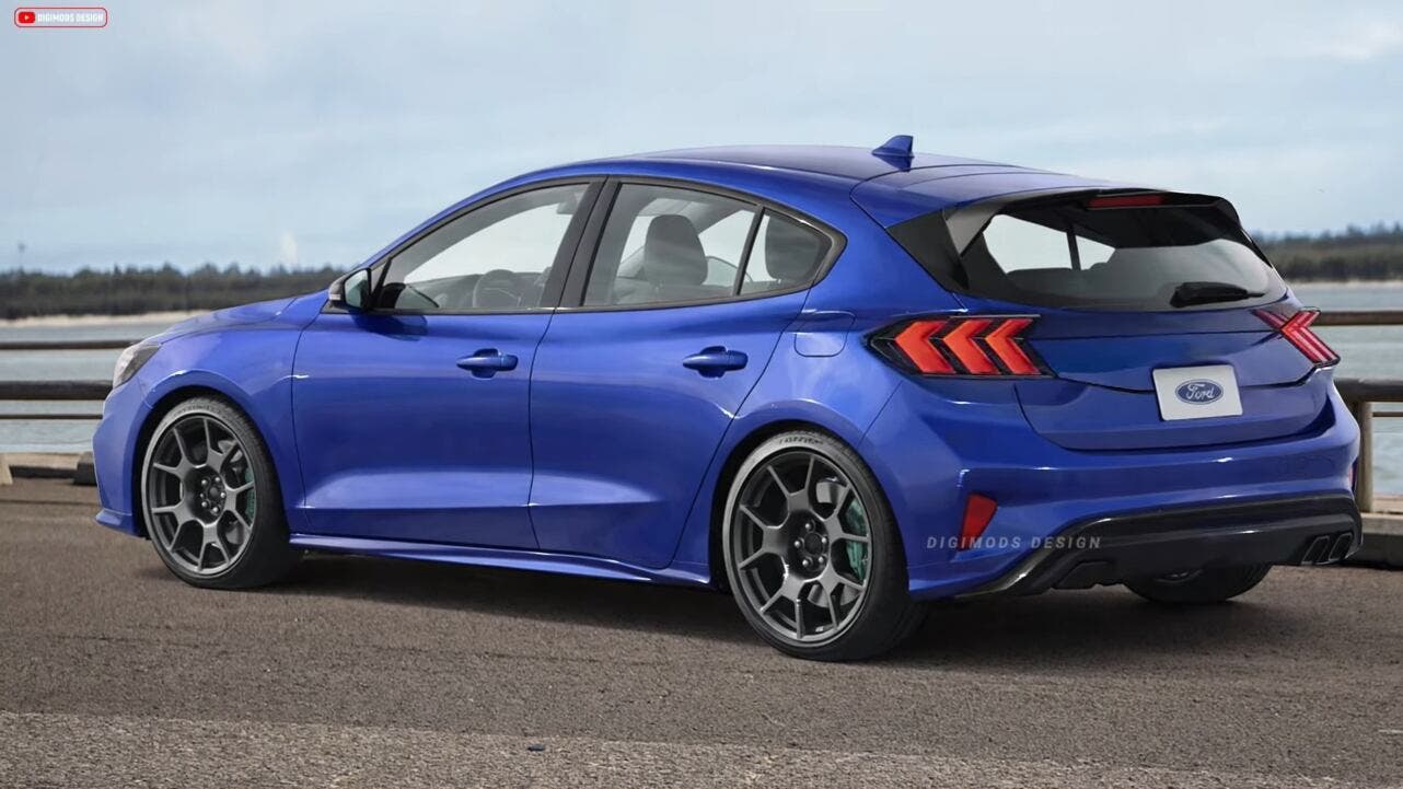 ford focus rs render