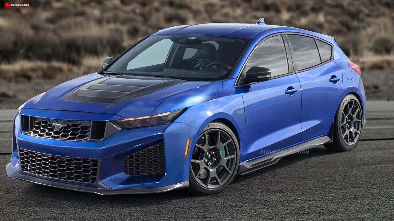 ford focus rs render
