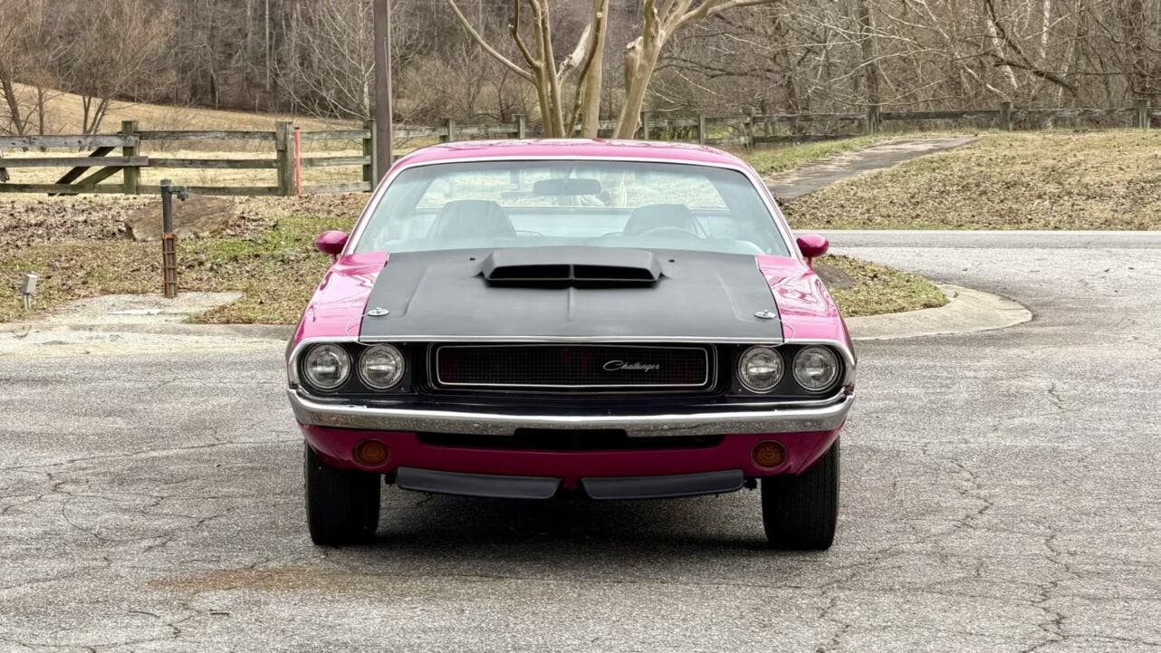 panther pink dodge challenger