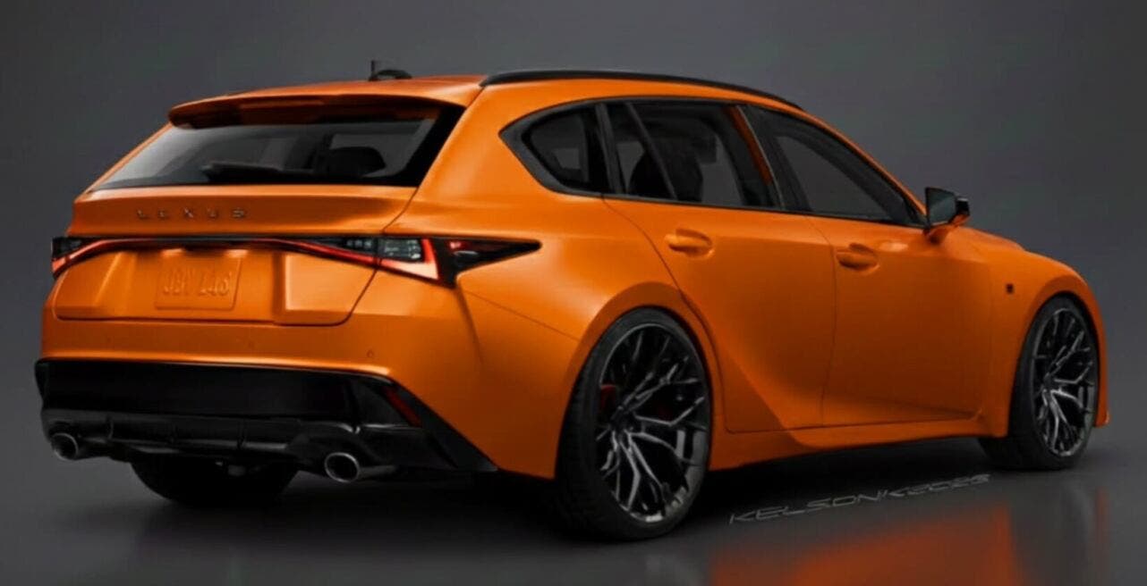2027-lexus-is-wagon render