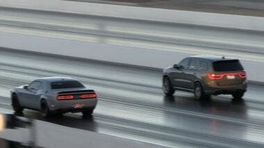 Dodge Durango SRT Hellcat Drags SRT Redeye Challenger