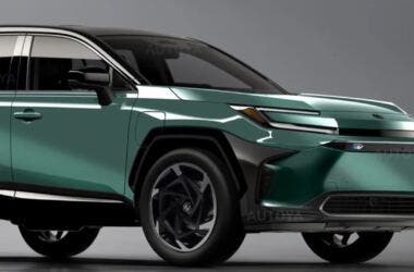 Toyota RAV4 Electric render