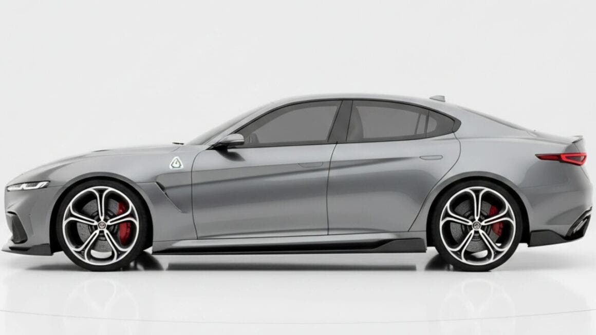 alfa romeo giulia render