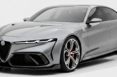 alfa romeo giulia render