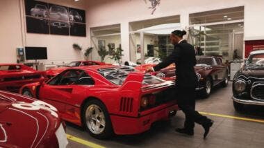 Lewis Hamilton, Ferrari f40