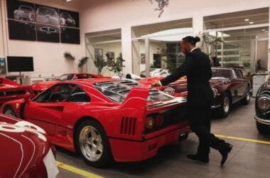 Lewis Hamilton, Ferrari f40