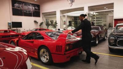 Lewis Hamilton, Ferrari f40