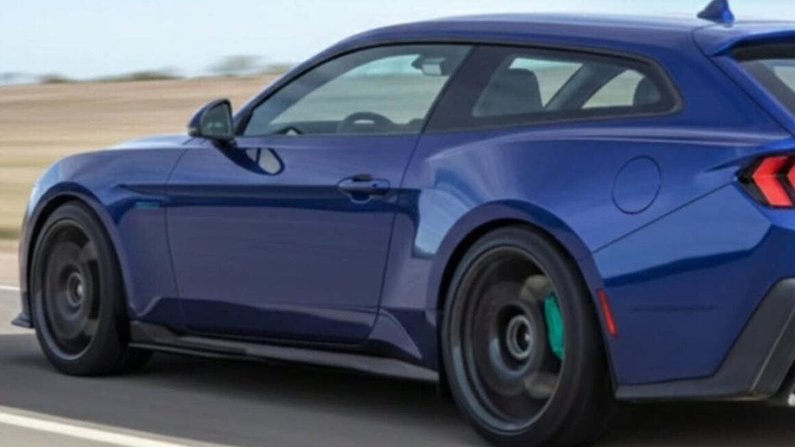 ford Mustang Dark Horse SC render