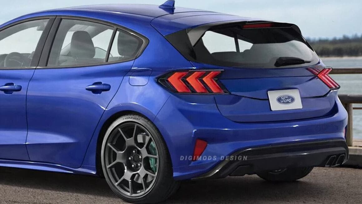 ford focus rs render