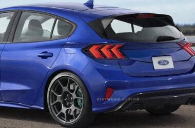 ford focus rs render