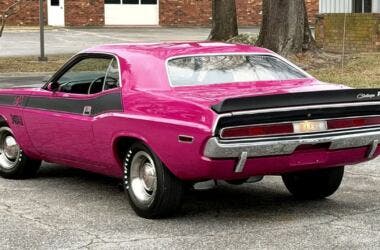 panther pink dodge challenger