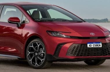 toyota corolla render