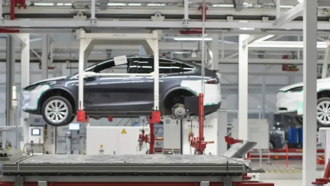 tesla us production