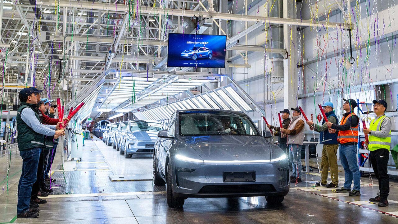 tesla us production