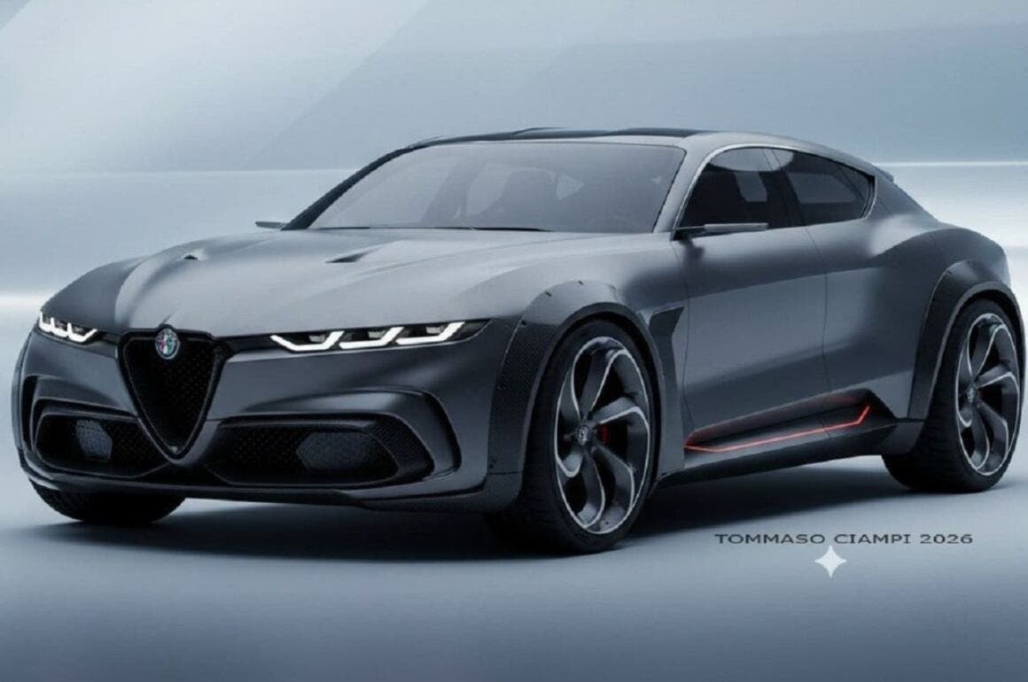 Alfa Romeo Giulietta render