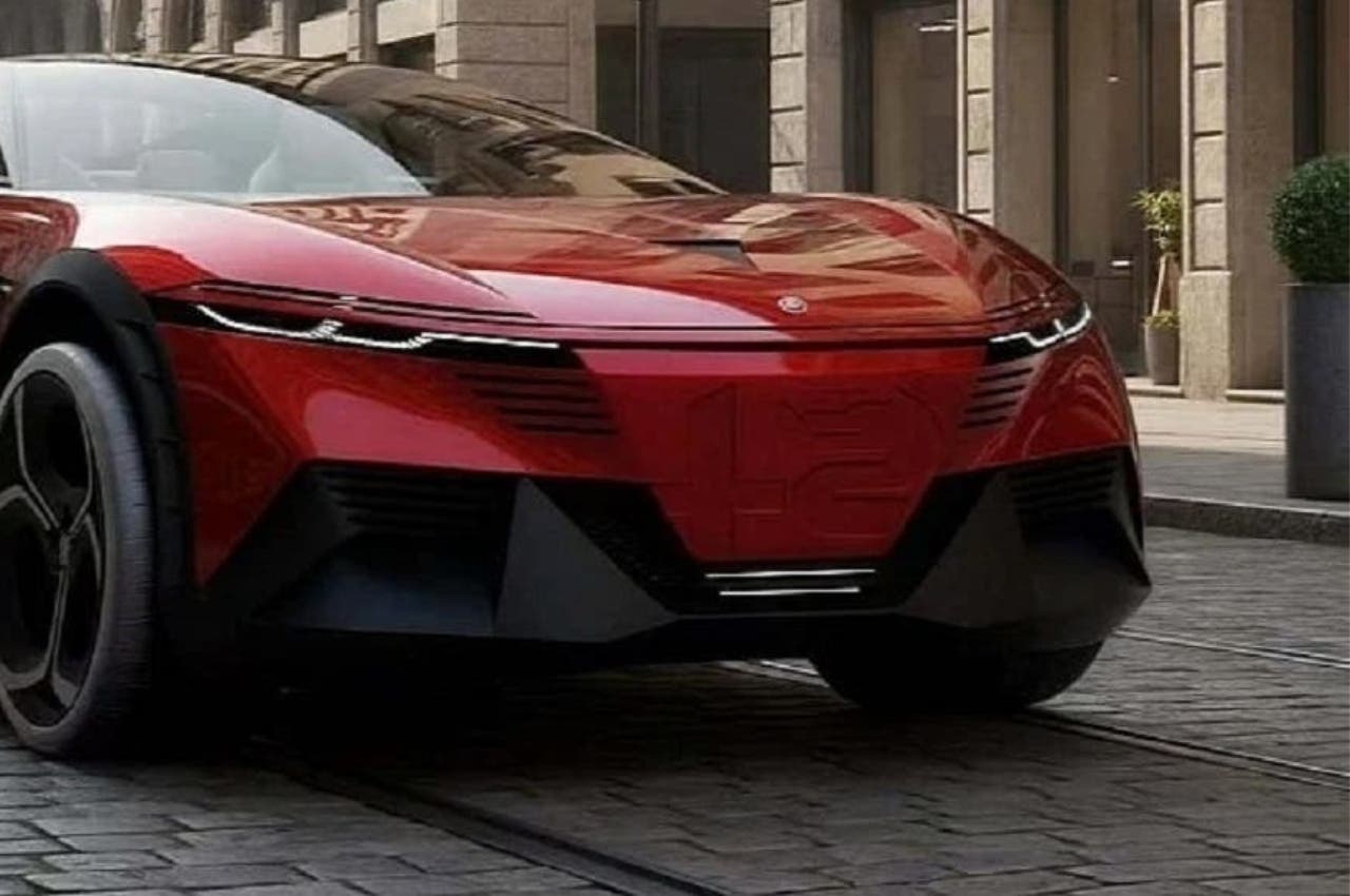 Alfa Romeo Montreal SUV front render