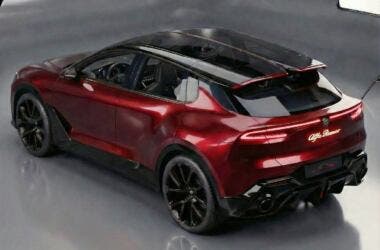 Alfa Romeo Stelvio Quadrifoglio render