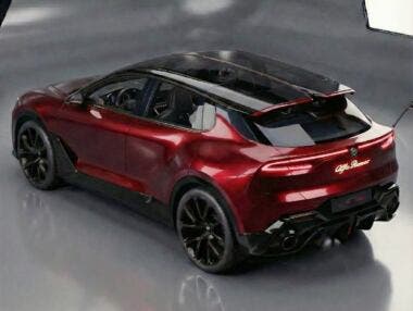 Alfa Romeo Stelvio Quadrifoglio render
