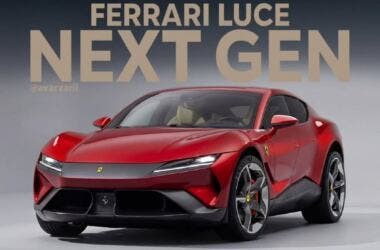 Ferrari Luce render