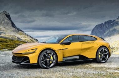 Ferrari Luce render