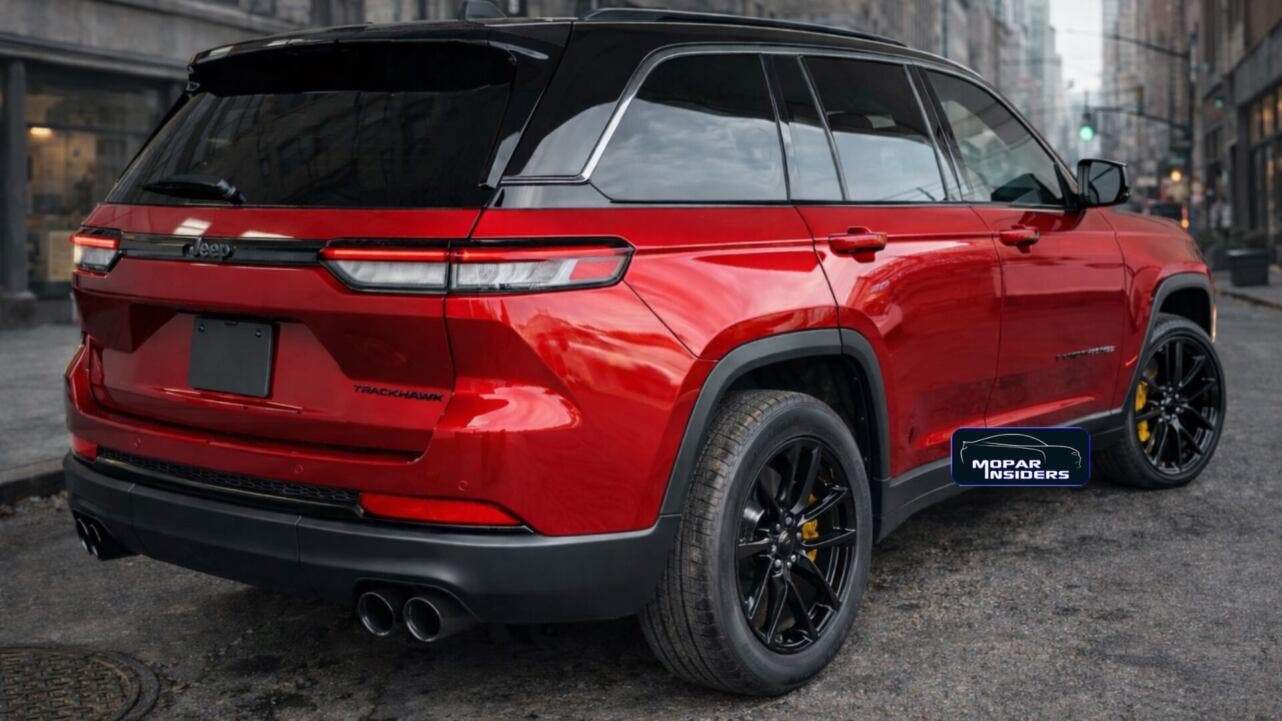 Jeep Grand Cherokee SRT render