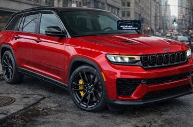 Jeep Grand Cherokee SRT render
