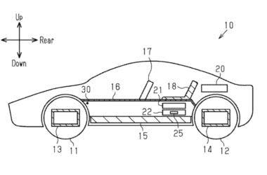 Toyota EV patent