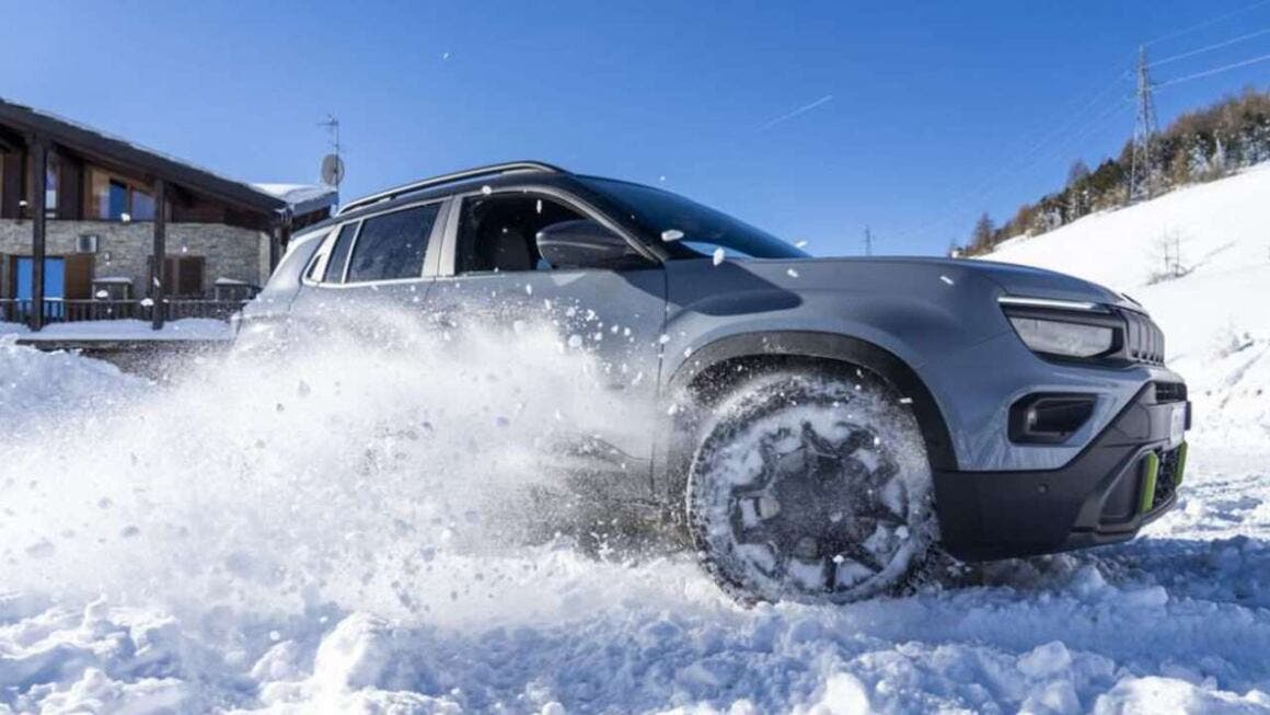 Snow League jeep