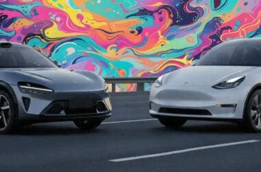 Xiaomi YU7 and tesla model y