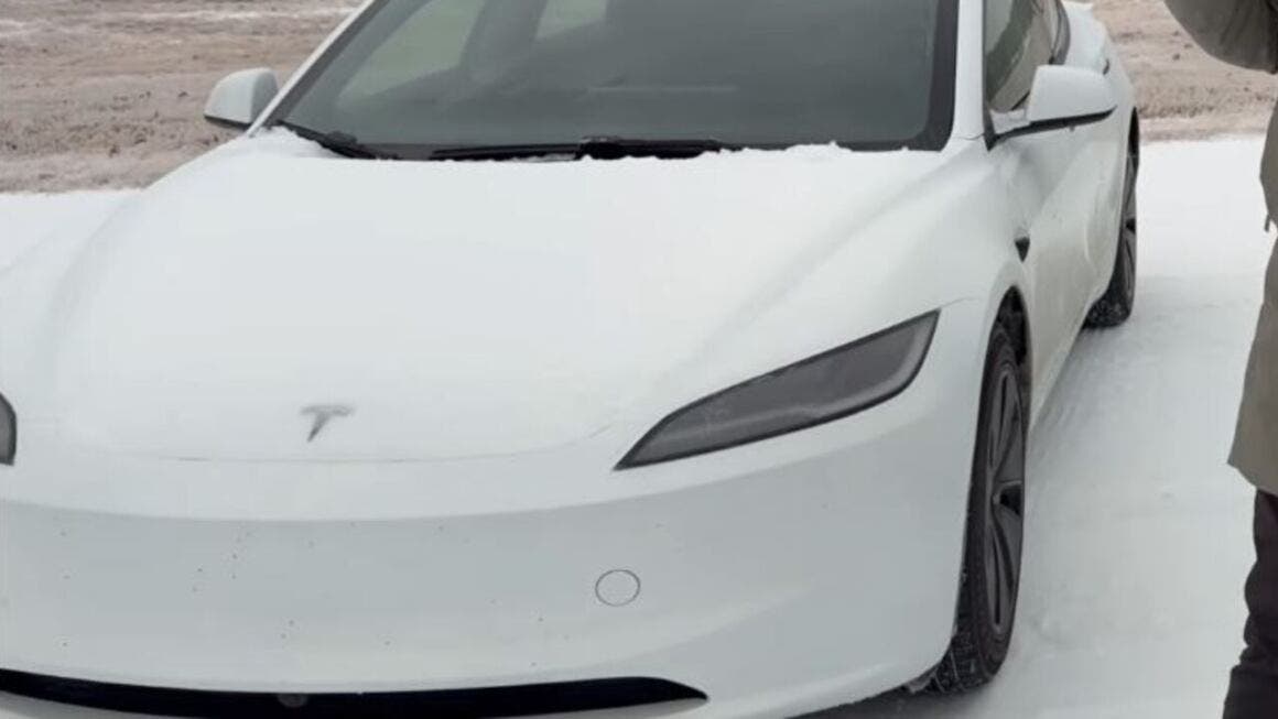 test tesla model 3 FSD