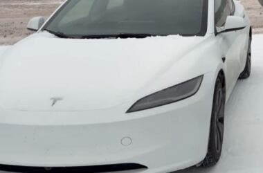 test tesla model 3 FSD