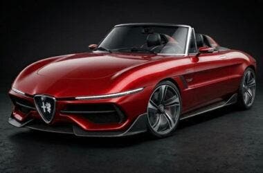 Alfa Romeo Duetto render