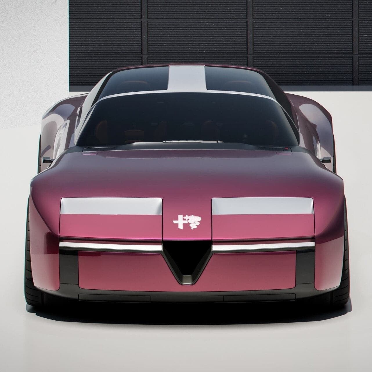 Alfa Romeo Giulia TZ render