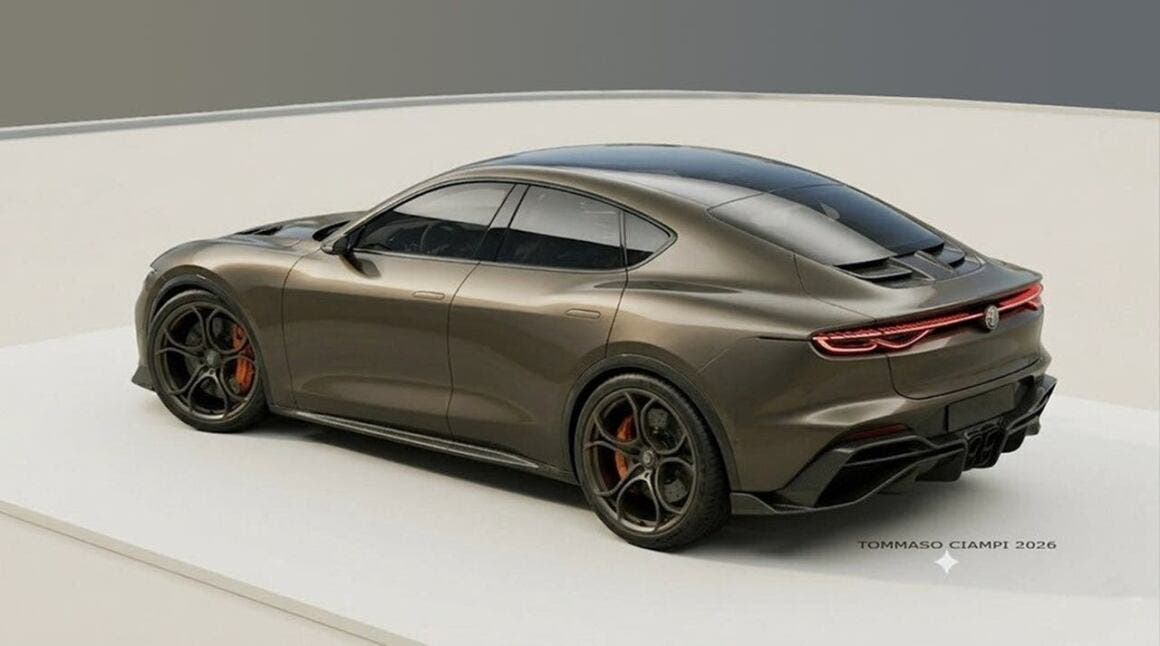 Alfa Romeo Giulia render