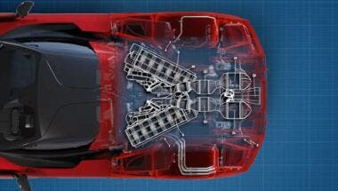 Ferrari V12 patent