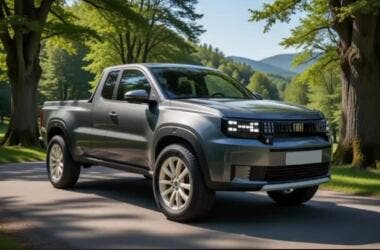 Fiat Grande Panda pickup render