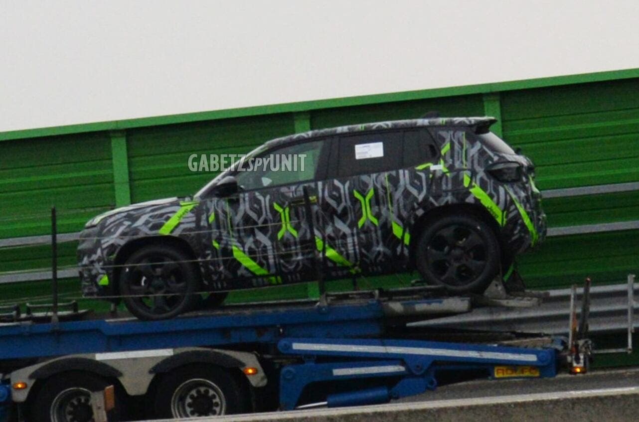 Jeep Avenger restyling spy