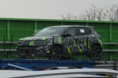 Jeep Avenger restyling spy