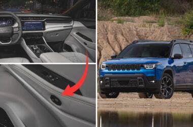 Jeep Cherokee door release system