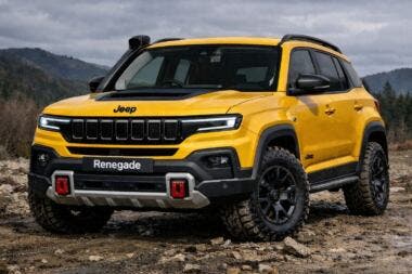 Jeep Renegade render