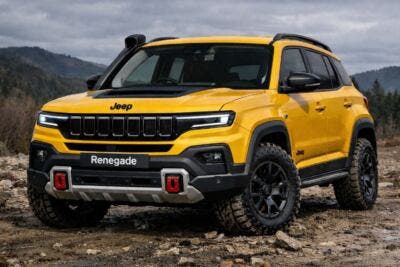 Jeep Renegade render