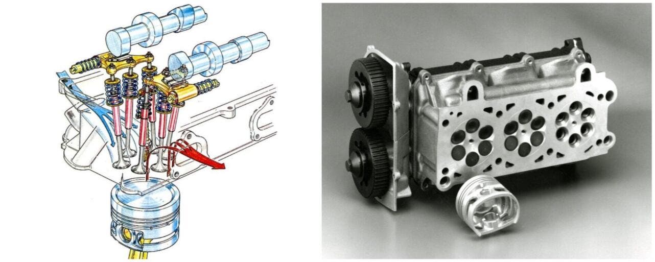 Maserati 6.36 engine