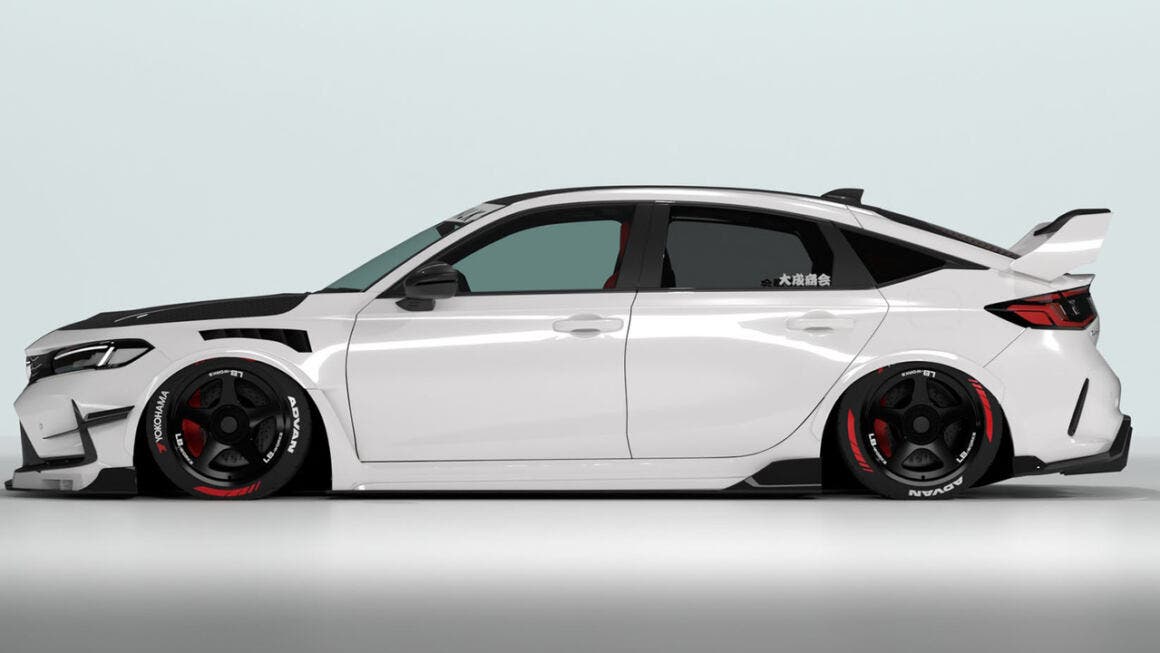 Liberty Walk Honda Civic Type R