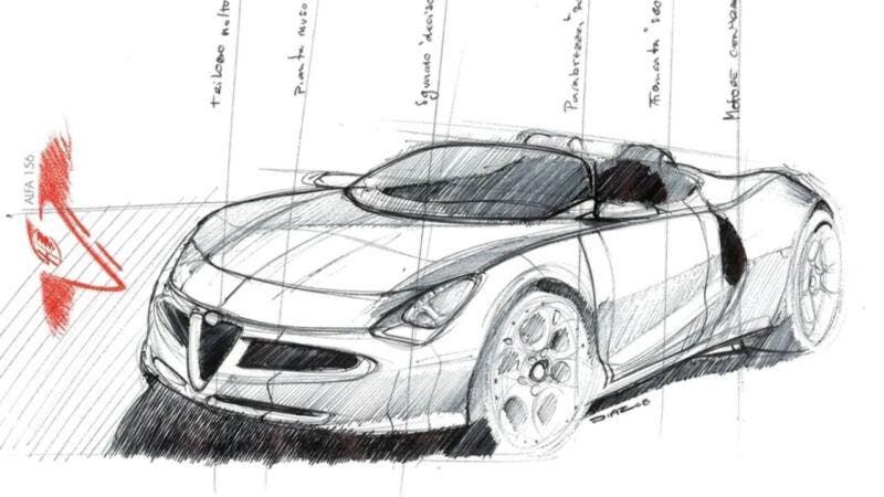 A mid-engine Alfa Romeo almost existed: the Spider that never was ...